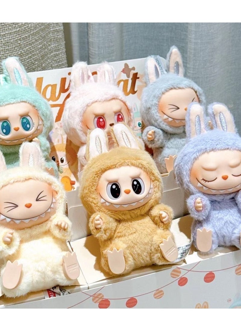 POP MART Labubu Have a Seat Vinyl Plush Blind Box, The Monsters Blind Box Figures, Random Design Action Figures Collectible Toys Home Decorations, Holiday Birthday Gifts, Single Box  - Image 1