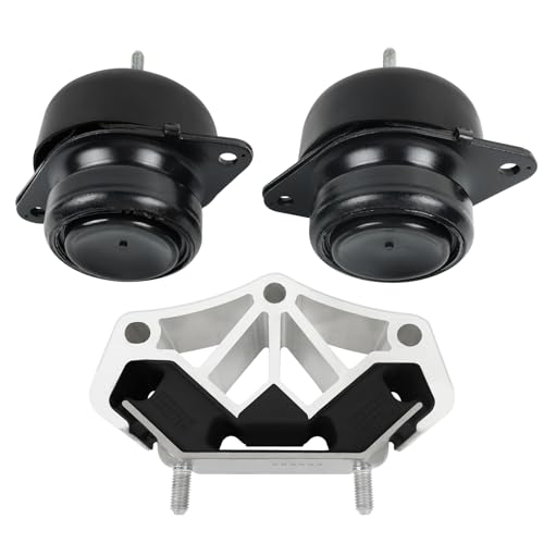 YBDDZH YHDDZH Engine Motor and Transmission kit Mount Compatible with 2011-2017 Mustang 3.7L V6 & 2011-2022 Mustang 5.0L V8 Engine,Repklace OE A5523 6R3Z6038A BR3Z6038B A5749 BR3Z7E373A BR3Z7E373B 3PCS - Image 1