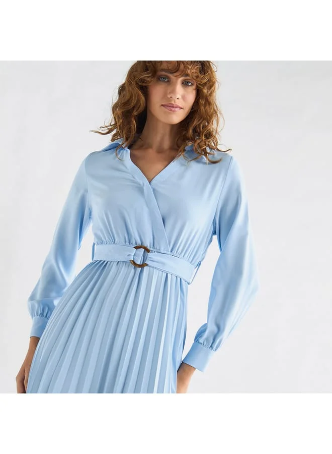 Splash FAV Pleated Midi Dress