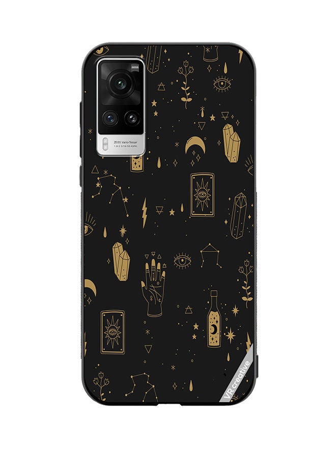 VR CREATIVE Protective Case Cover For Vivo X60 Pro Abstract Design Multicolour - Image 1