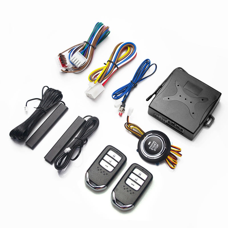 Shenyi Car Modification One-Click Start Keyless Entry Pke One-Way Anti-Theft Device Remote Start 12V System - Image 1