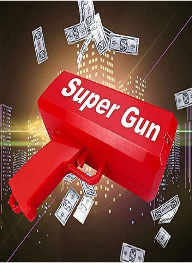 Toyland Money Gun Paper Playing Spray Money Toy Gun  - Image 2