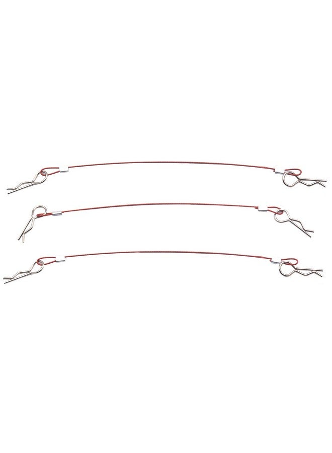 Vgoohobby Hobby Rc Body Shell Steel Clip Rope With R Pin Rod 145Mm Antilost Compatible With Hsp Hpi Traxxas Axial Tamiya 1/8 1/10 Rc Car Crawler - Image 4