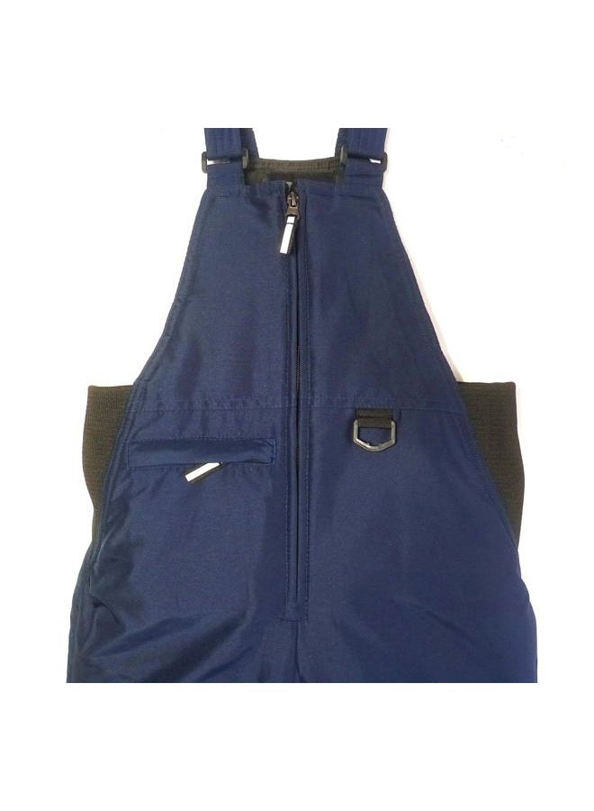 Arctic Quest Boys Girls Unisex Classic Ski & Snow Bib Overall Winter Snowsuit Water-Resistant Windproof Outdoor Rain Bib, Pure Navy, 5-6 Years - Image 4