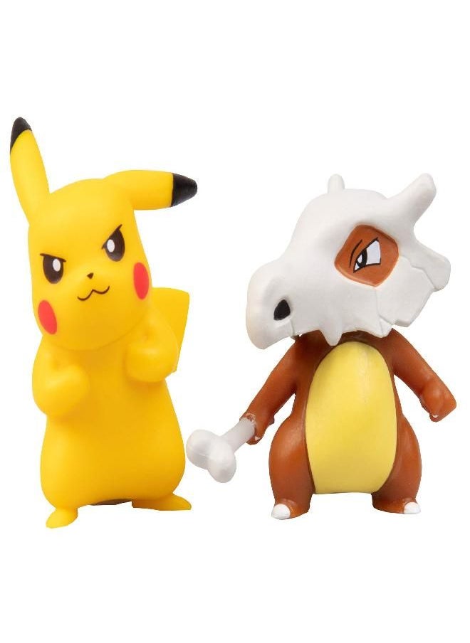 Pokémon Clip 'N' Go Belt Set with 3 Poké Balls & 2 Figures - Includes Pikachu and Cubone Figure - Holds Up to 6 Pokeballs - Ages 4 +