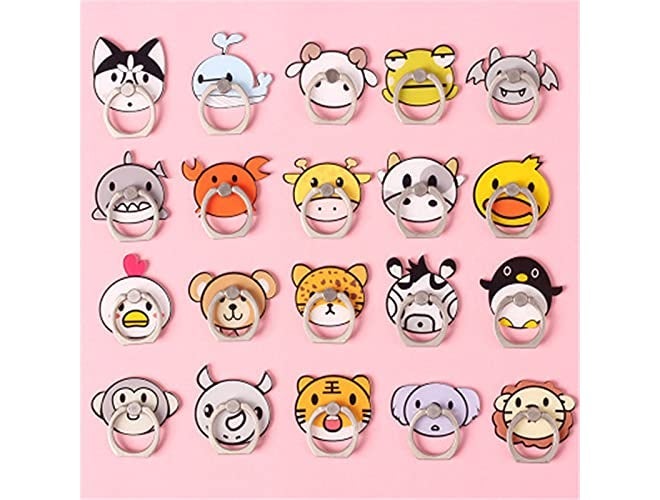 KolorFish Universal Mobile Phone Finger Ring Grip Holder Stand, 360 Degree Rotation for All Mobile Phone and Tablet (Penguin) - Image 3