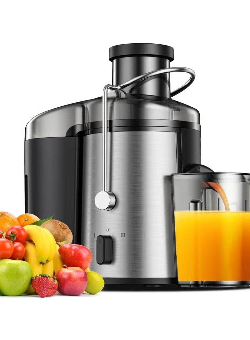 Fullight Electric Centrifugal Juicer 800W with 3-Speed Setting, Large Feed Chute, Full Copper Motor, Stainless Steel Body, Easy to Clean - Image 2