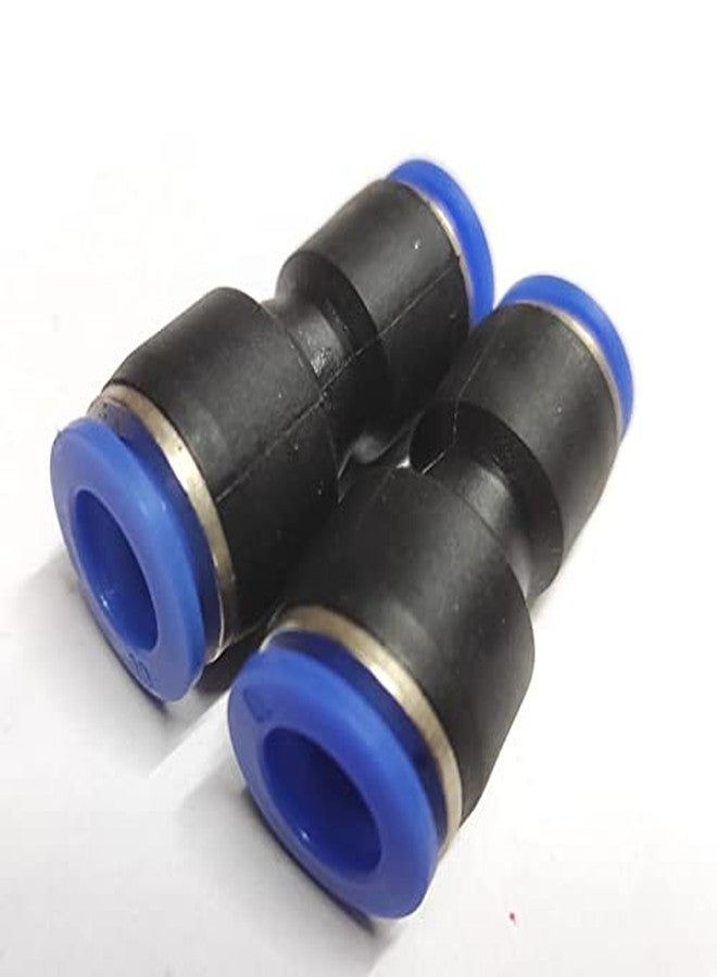 DLIEN 10X 8 MM Pneumatic joint Type Equal Air Line Straight Push Connector Push in Quick Fittings Pneumatic Quick Connector Air Fittings Size 10X 8 MM joint (Pack of 2) - Image 3