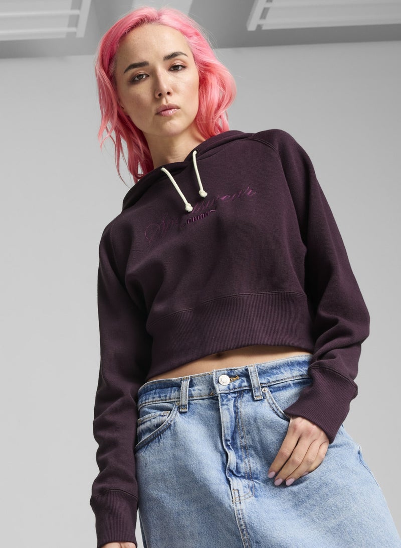 بوما هودي Classics+ بقصة فضفاضة للنساء - Image 1