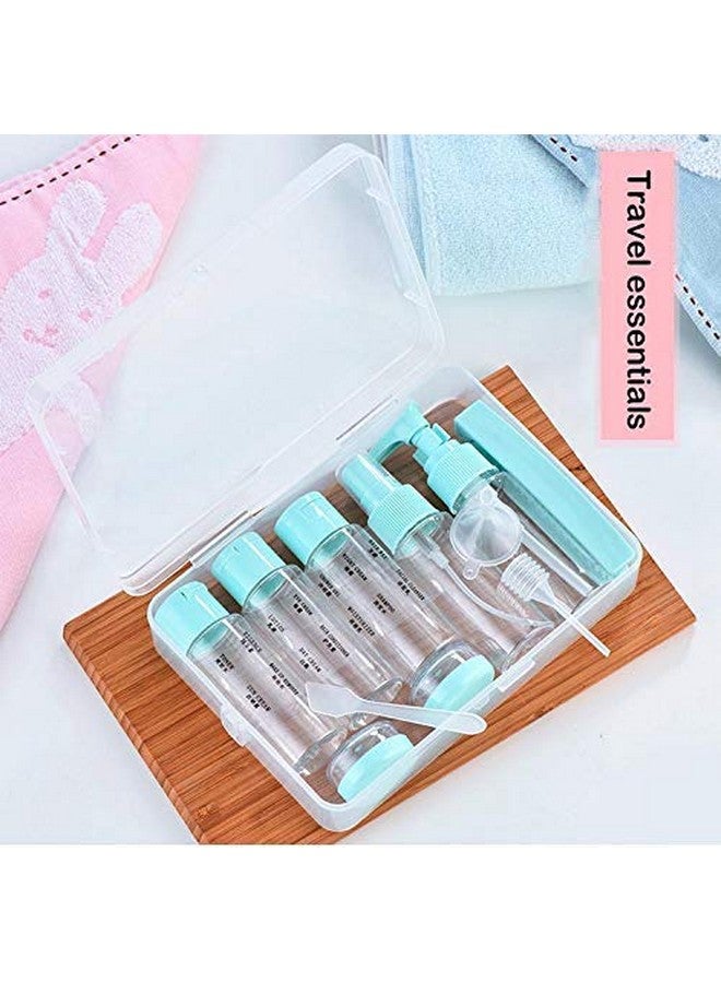 JERN Travel Toiletries Bottles/Containers Kit (Leakproof BPA Free) Travel Essentials Accessories - 12 Pieces/Clear Case (Pink) - Image 5