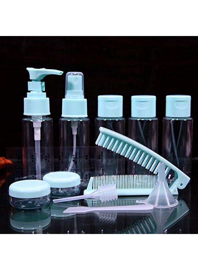 JERN Travel Toiletries Bottles/Containers Kit (Leakproof BPA Free) Travel Essentials Accessories - 12 Pieces/Clear Case (Pink) - Image 4