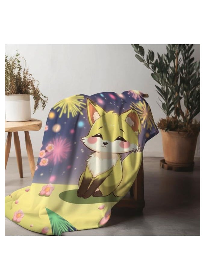 general Children's or student cartoon flannel thin blanket (warm and comfortable, suitable for sleep, games) 100cm*150cm - 123 - Image 5