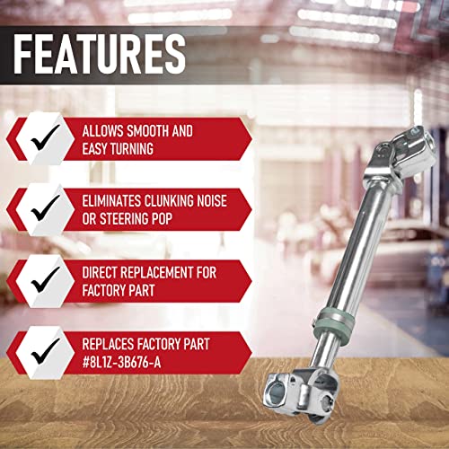 AA Ignition Intermediate Steering Shaft with U Joint Coupler - Replaces 8L1Z-3B676-A - Compatible with Lincoln Navigator and 2009-2014 Ford F150 and 2007-2014 Expedition - Image 2