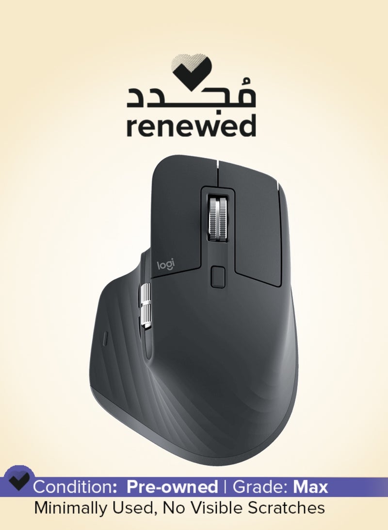 Logitech Renewed - MX Master 3S Bluetooth Edition Black - Image 1