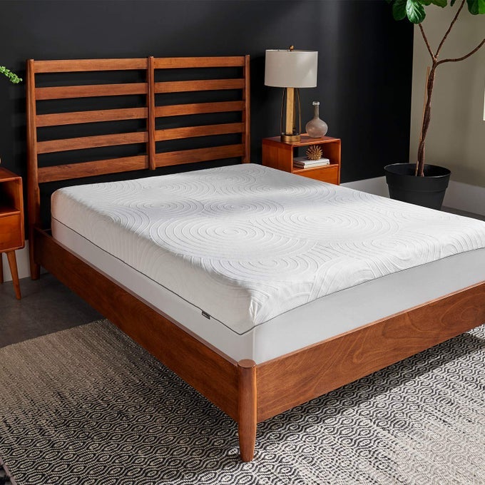 TEMPURPEDIC TEMPURPROTECT WATERPROOF MATTRESS PROTECTOR KING WHITE