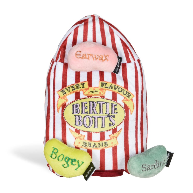 Harry Potter 10 Inch Bertie Botts Jelly Bean Burrow Pet Toy Dog Toy Bertie Botts Jelly Beans Bertie Botts Dog Toy with Jelly Beans 10 Inch Plush Dog Toy - Image 2