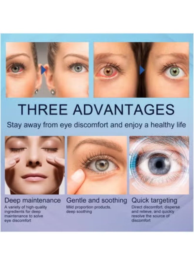 إيلهو قطرات عناية بالعين من EELHOE - عناية لطيفة لبشرة العين، ترطيب منعش، قطرات عين محمولة - Image 5