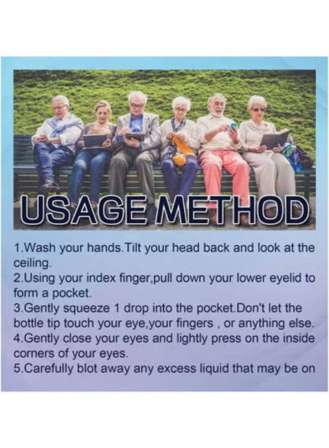 إيلهو قطرات عناية بالعين من EELHOE - عناية لطيفة لبشرة العين، ترطيب منعش، قطرات عين محمولة - Image 4