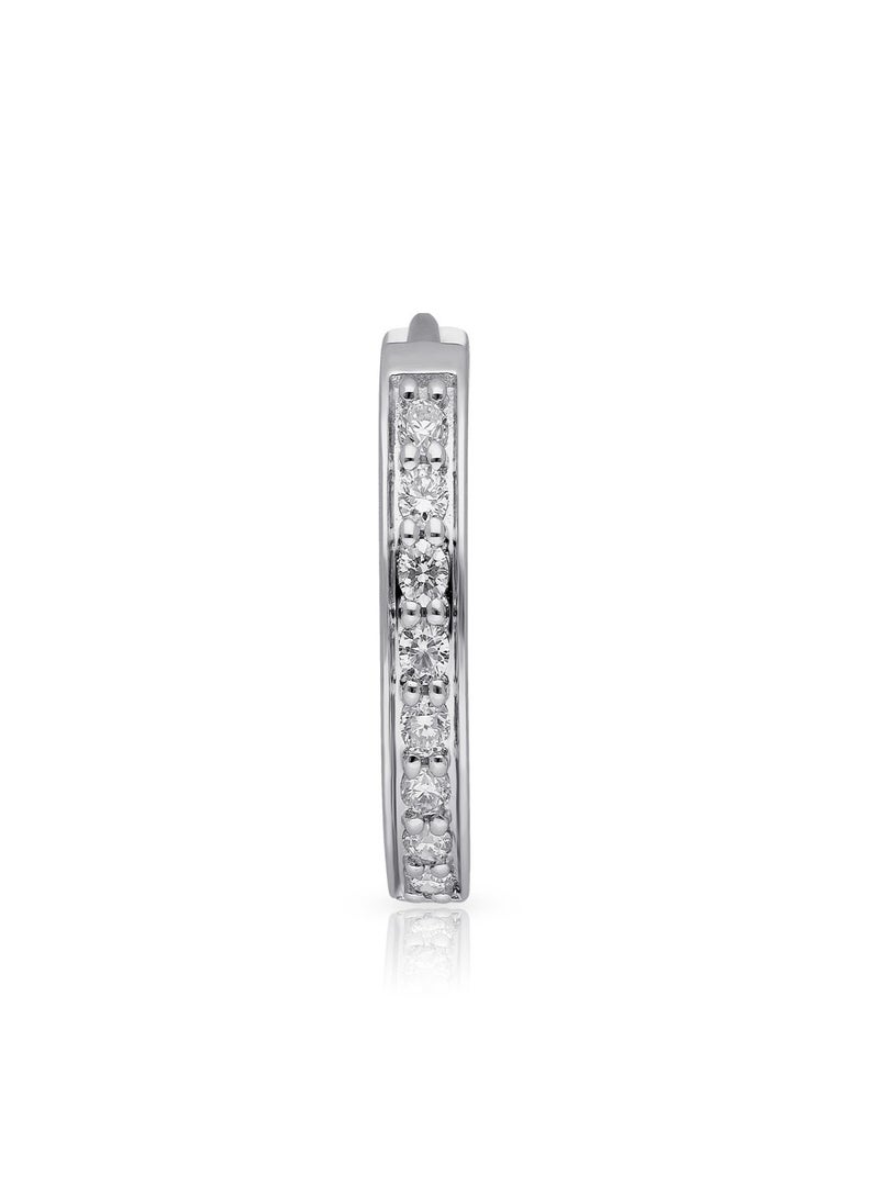 Malabar Gold and Diamonds خاتم أنف ماسي من الماس المستخرج بعيار 18 قيراط (750) للنساء MNGNNP0383 - Image 2