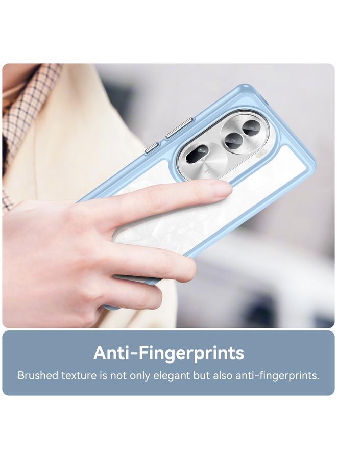 اس-توب جراب لهاتف OPPO Reno11 Pro Global Colour Series مصنوع من مادة TPU الهجينة المصنوعة من الأكريليك - Image 5