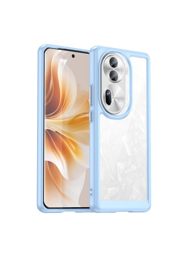 اس-توب جراب لهاتف OPPO Reno11 Pro Global Colour Series مصنوع من مادة TPU الهجينة المصنوعة من الأكريليك - Image 1