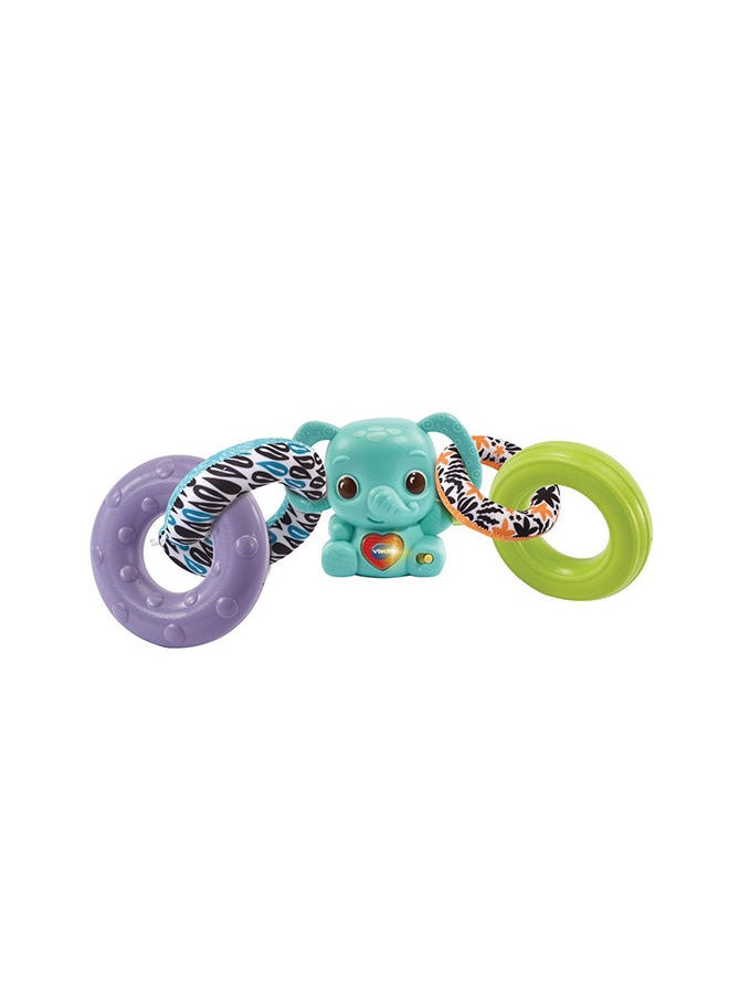 Stack, Rattle And Link Elephant , Interactive And Developmental Toy With Sounds And Music, For Boys And Girls, Suitable For Ages 3 Months+ - pzsku/Z22CAB630D36DBDE52334Z/45/_/1686040395/67149490-927b-4898-b4d8-54cedfa8eadc