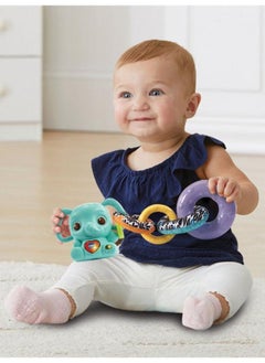 vtech Stack, Rattle And Link Elephant , Interactive And Developmental Toy With Sounds And Music, For Boys And Girls, Suitable For Ages 3 Months+  - Image 5