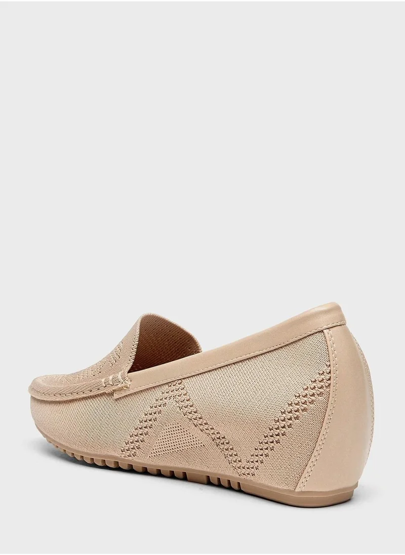 شو اكسبرس Essential Flat Moccasins