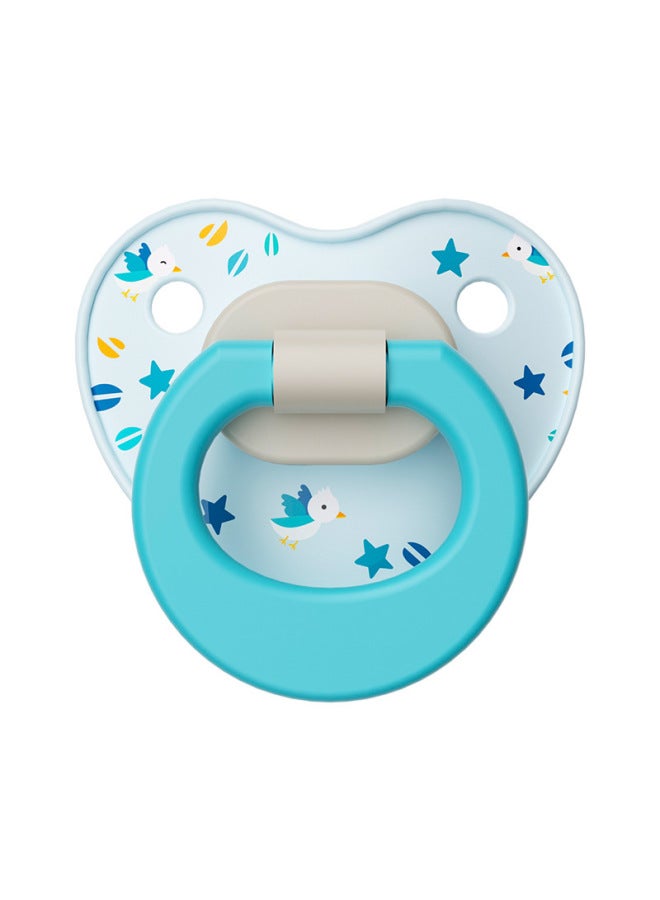 Baby Pacifier 0-6-36 Months Newborn Anti-flatulence Sleeping Flat Head Cartoon Pacifier