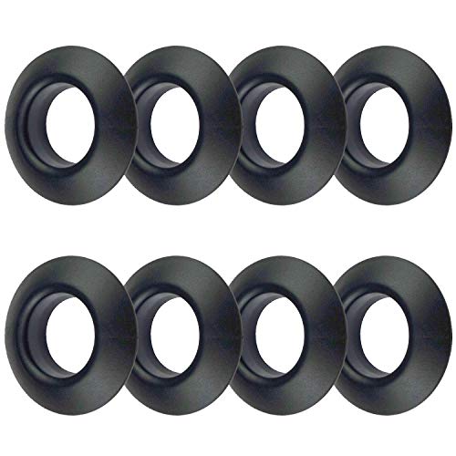 Zelerdo 8 Pack Kayak Paddle Drip Rings for Kayak Canoe Rafting Paddles Shaft - Image 1