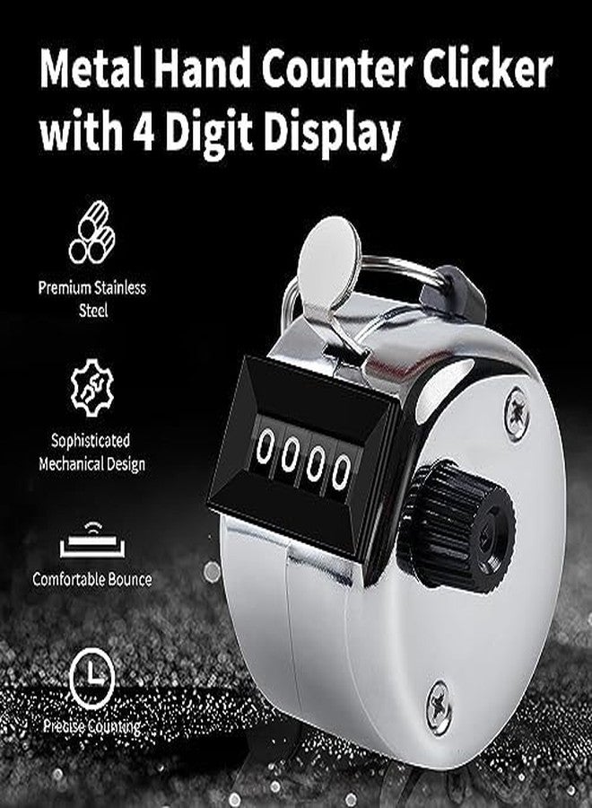 AFPIN- jaap Counter - Metal Hand - Tally Counter -with 4 Digit Display- Clicker Counter | Jaap mala Counter | mala jaap Counter | Tasbeeh Misbaha Counter - for naam jaap - Image 5