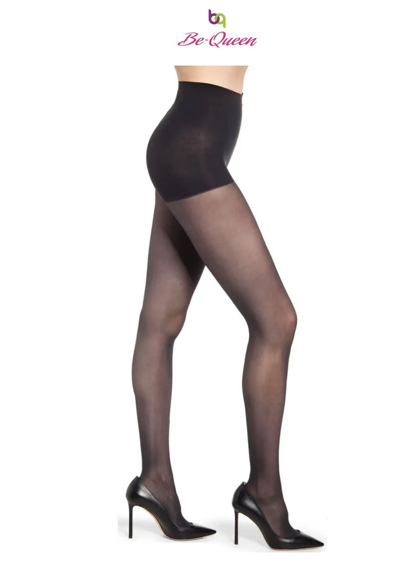 Be-Queen - 6 Pairs pantyhose for women - high waist sheer tights - lightweight full length stockings - Image 1
