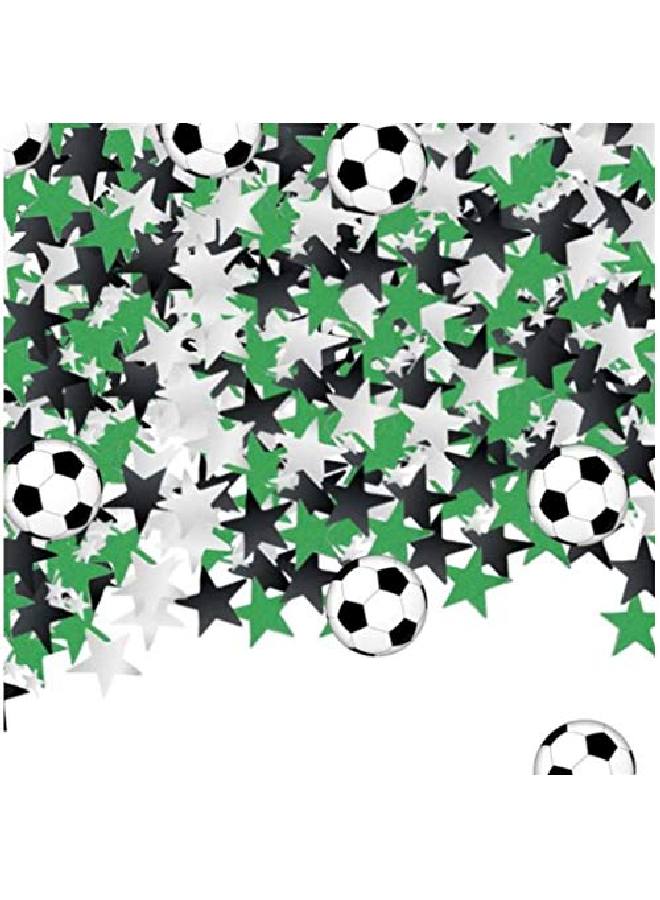 Amscan Soccer Confetti 1 Pack Party Decoration - Image 2