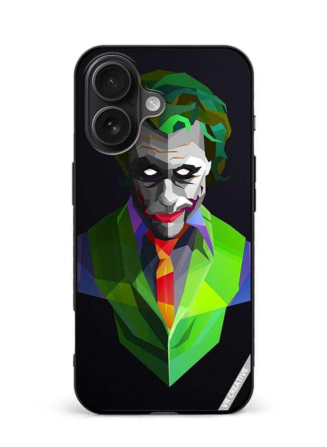 VR CREATIVE Protective Case Cover For Apple iPhone 16 Joker Design Multicolour