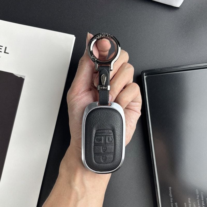 Honda Universal Keycase for Honda Civic, Accord, CR-V and More - CARBLUN Car Key Cover - Image 1