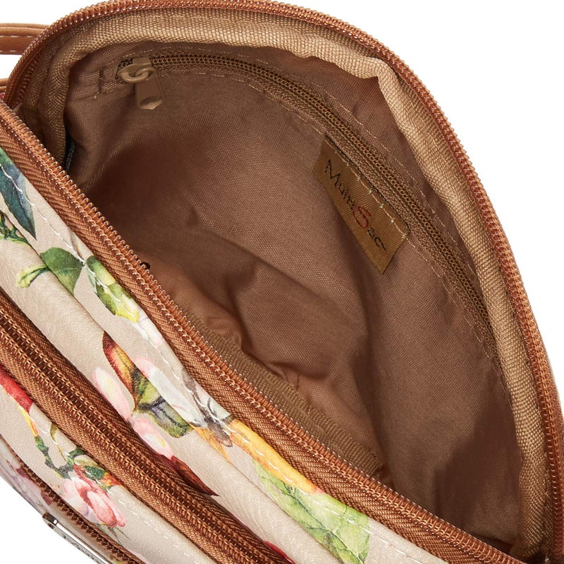 MultiSac Multisac Mini Dynamic Crossbody Bag, Butterfly/Nude  - Image 5