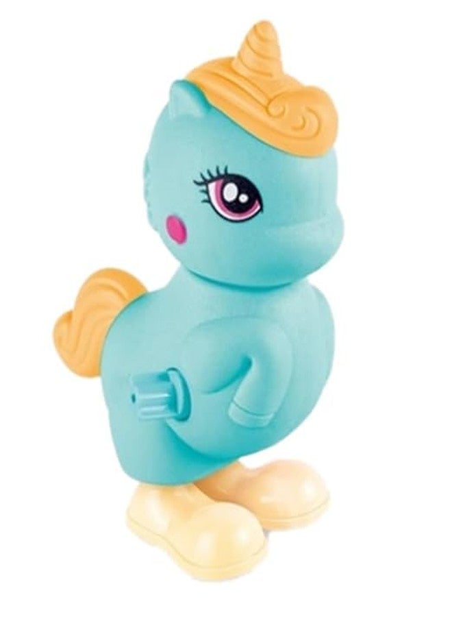 ACROWN ألعاب حيوانات لطيفة للأطفال من أكراون، لعبة دودة حسية ملونة تعمل بالزنبرك، مجسمات حشرات للأولاد والبنات متعددة الألوان (يونيكورن) - Image 1