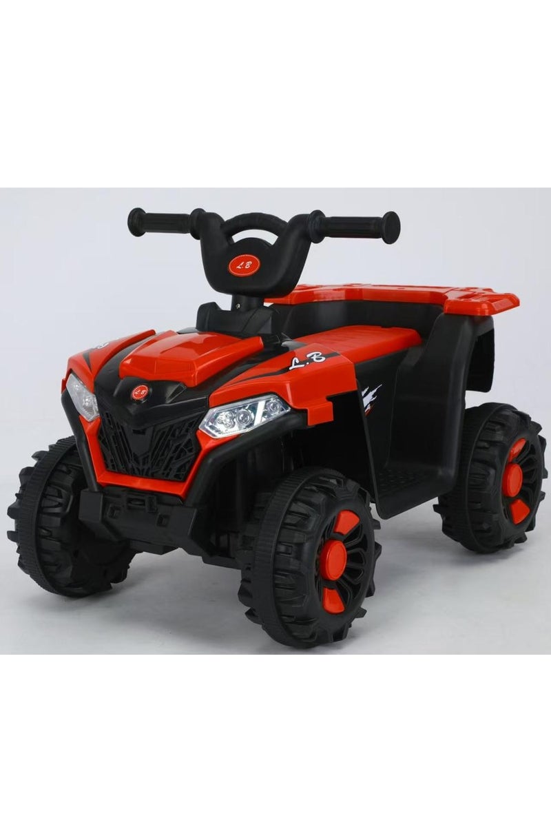 6V 4-Wheeled Small Electric car for Kids,red