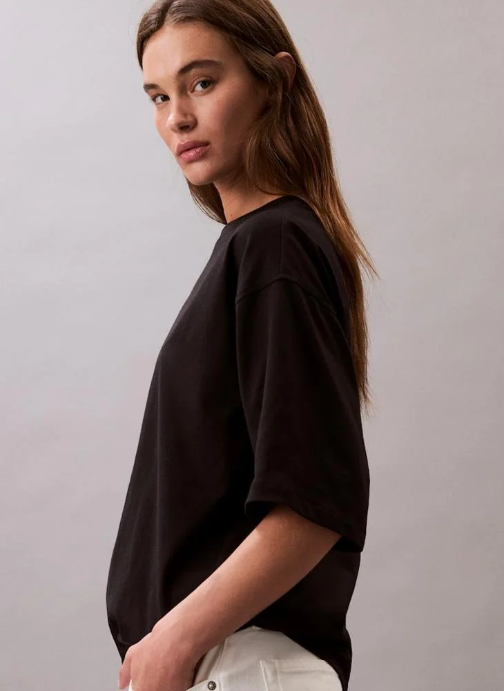 Calvin Klein Jeans Graphic Oversized Crew Neck T-shirt
