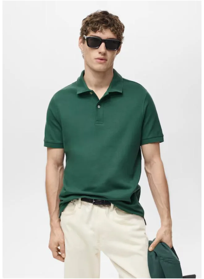 Mango Man Pique Polo