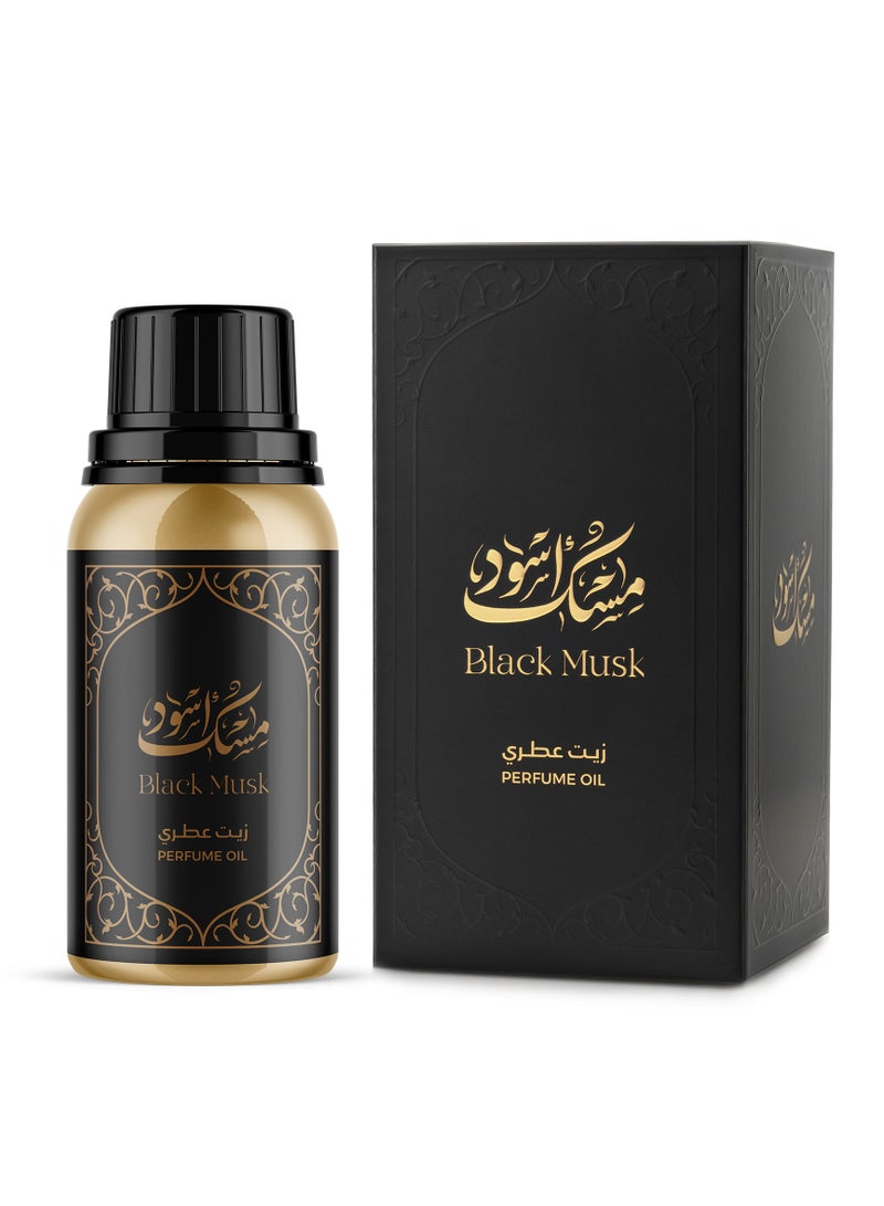 سدر الخليج للعطور زيت عطر المسك الأسود - Image 3