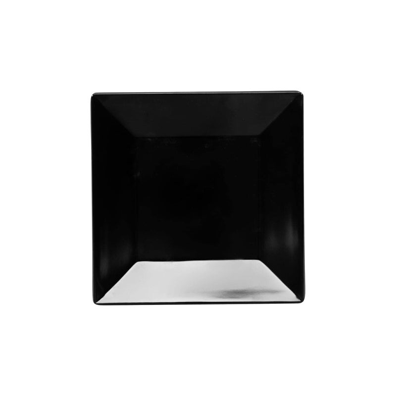 Get G.E.T. ML-102-BK Black 6"" Square Plate  Large - Image 1