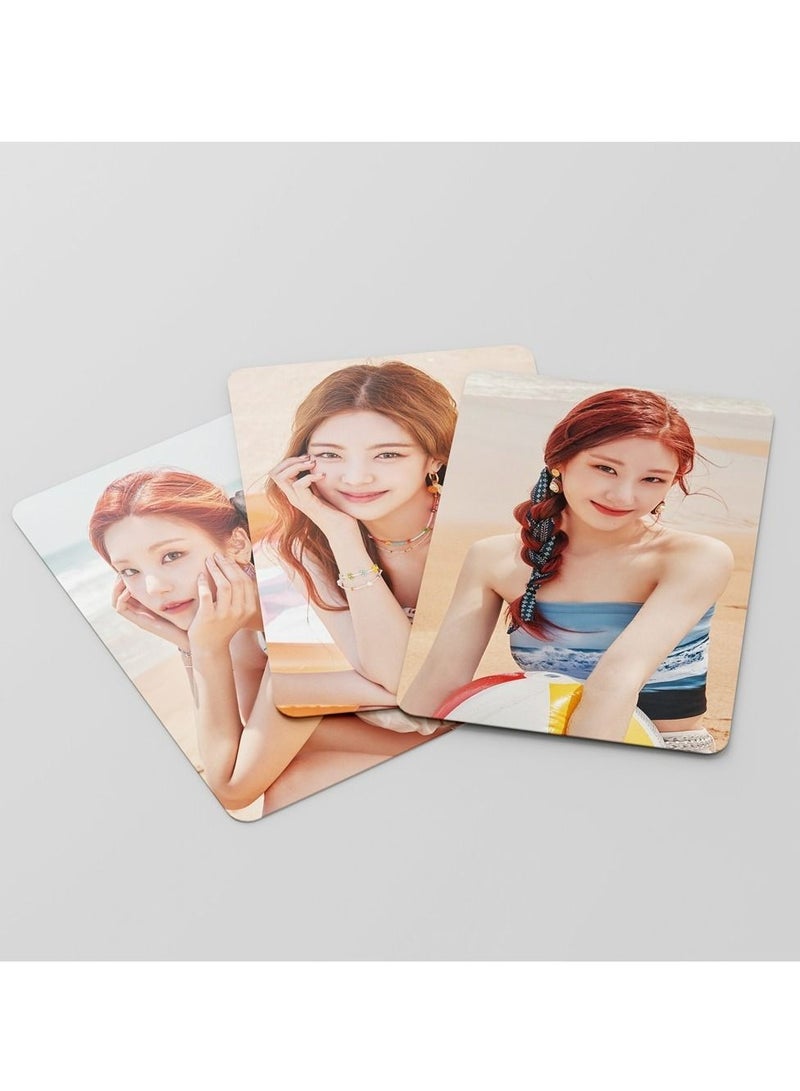 SKYLO 55-Piece ITZY 2022 Season‘s Greetings Hd Lomo Card Postcard - Image 3