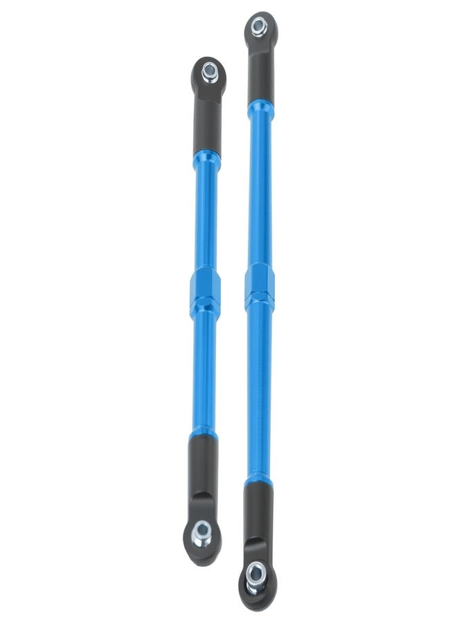 POLANTA 7075 Aluminum Tie Links Push Rods Set Upgrade Parts for Traxxas 1/10 E-Revo 2.0 Summit,Replace#5319X #5338R(Blue) - Image 4