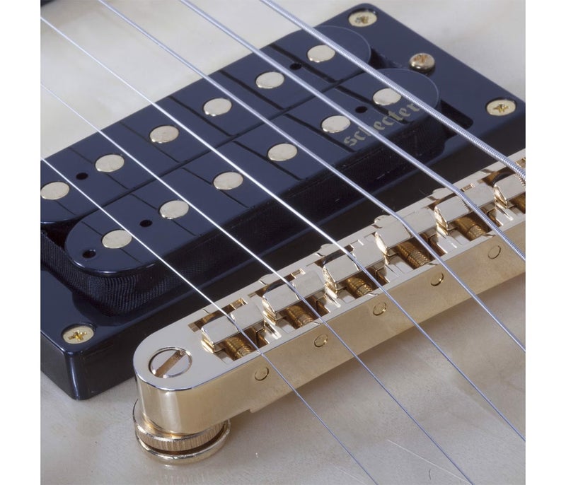 Schecter Omen Extreme 6 Left Handed Electric Guitar - Gloss Natural - Image 3