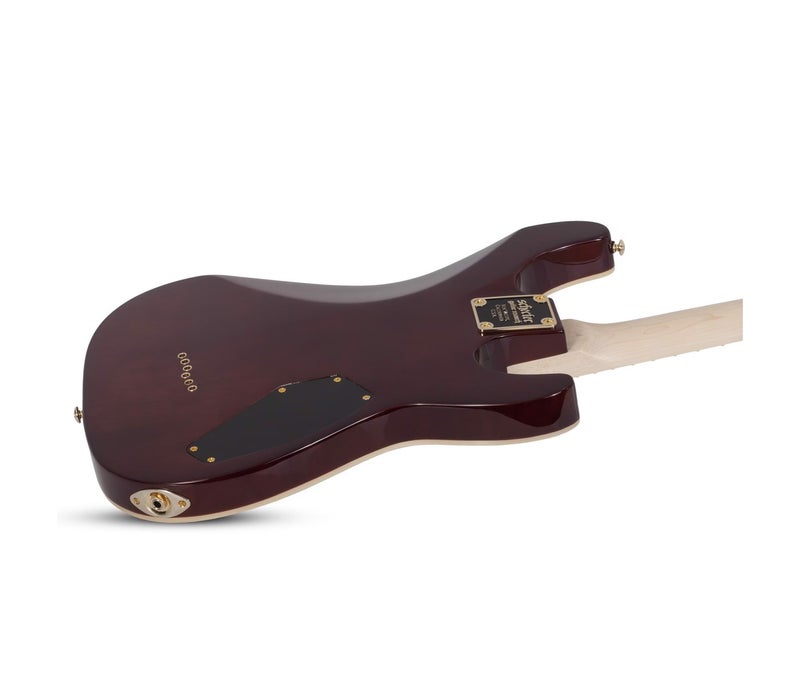 Schecter Omen Extreme 6 Left Handed Electric Guitar - Gloss Natural - Image 2