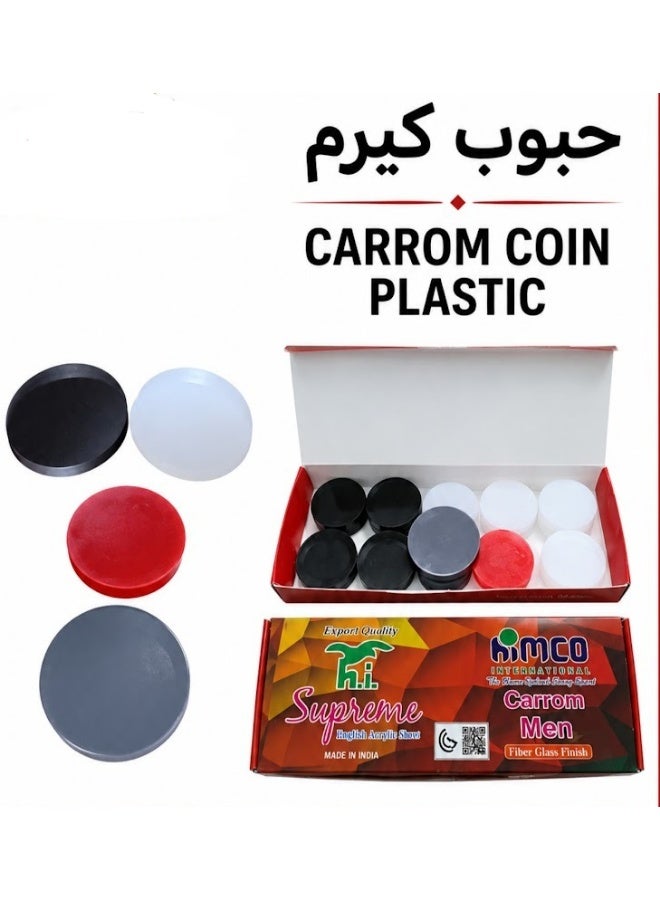 HIMCO Wooden Carrom Board With Coins 82x82cm - Image 2