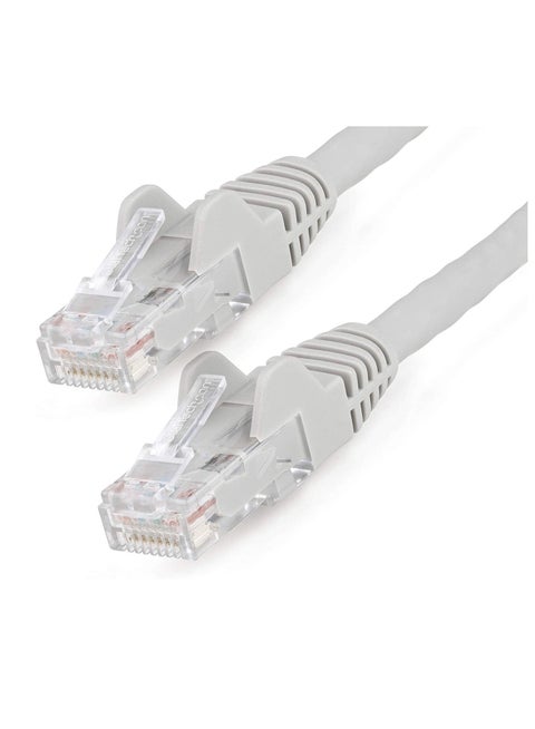 High Speed 40M RJ45 cat6 Ethernet Patch Cable LAN Cable Compatible for PS4 PS3 Nintendo Switch Raspberry Pi 4 Smart TV Computer Modem Router Gray