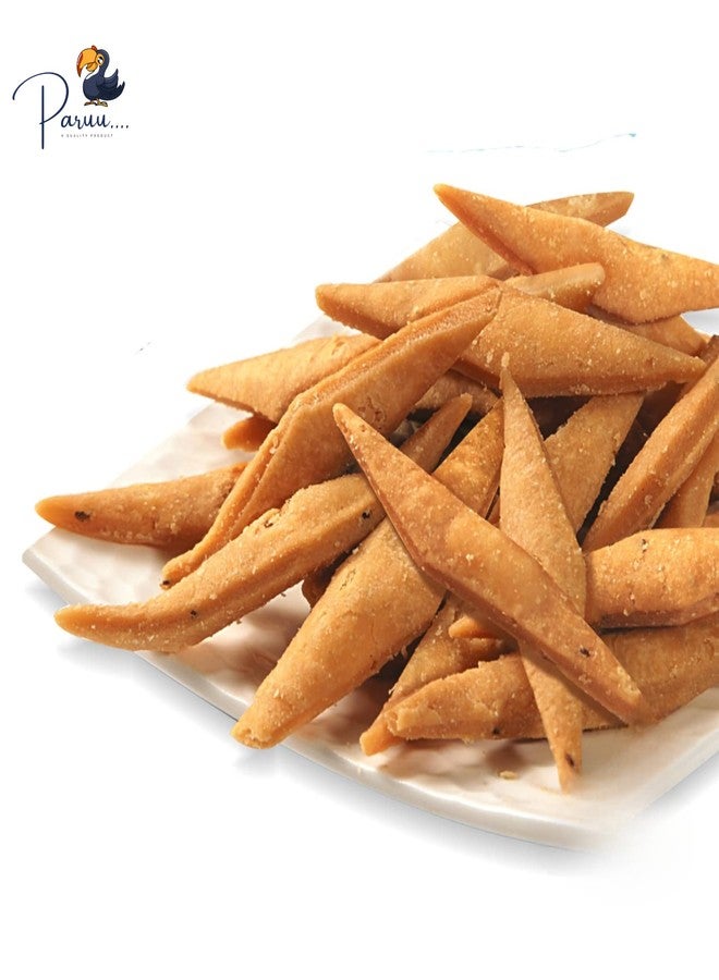 Paruu Eatables – Premium Namakpare Snacks for Good Mood 200g | Healthy, Crunchy & Guilt-Free Snacks | No Preservatives | Perfect for Gifting & Everyday Munching - Image 4