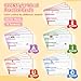 HenPisen CVC Word Games Sentence Building for Kids Handwriting Practice Phonics Flash Cards Sight Word Tracing for PreK Kindergarten Homeschool Learning Activities - Image 3